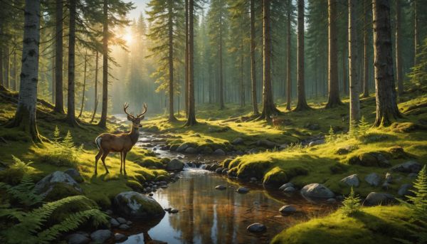 La faune et la flore de la nature préservée