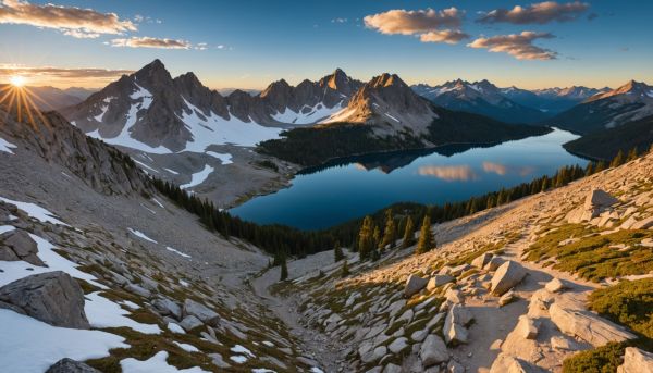 Les sentiers mythiques de la randonnée alpine