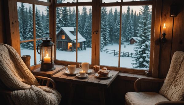 Neige et cocooning au cœur de la saison froide