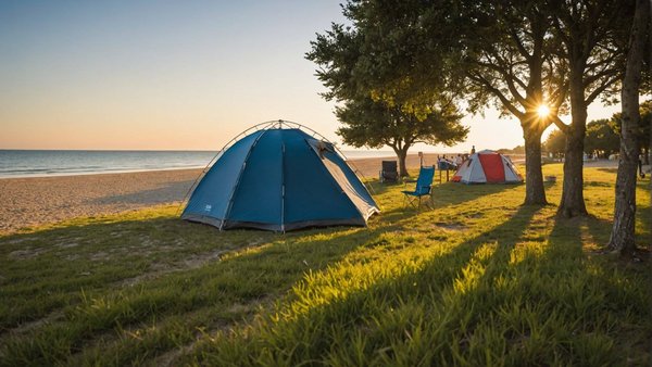 Découvrez le camping en bord de mer au soleil d'or en gironde